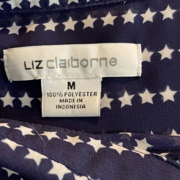 Liz Claiborne Sheer sleeveless top - Picture 5 of 5